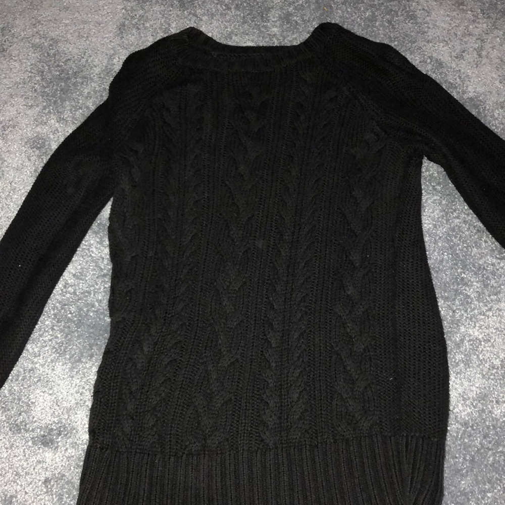 Knitted Black Old Navy Sweater